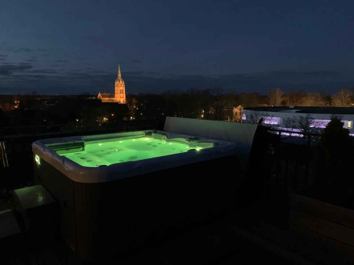 Апартаменты Sea View Penthouse Terrace Palanga Old Town Экстерьер фото