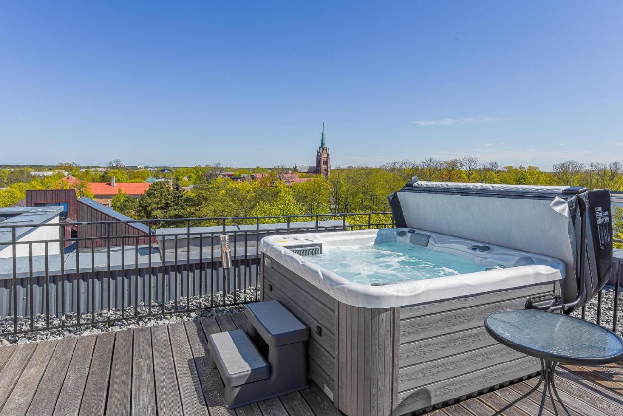 Апартаменты Sea View Penthouse Terrace Palanga Old Town Экстерьер фото