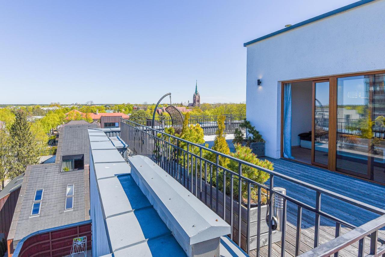 Апартаменты Sea View Penthouse Terrace Palanga Old Town Экстерьер фото