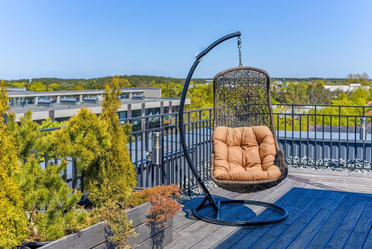Апартаменты Sea View Penthouse Terrace Palanga Old Town Экстерьер фото