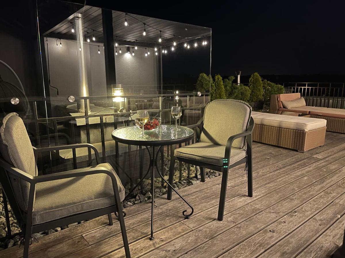 Апартаменты Sea View Penthouse Terrace Palanga Old Town Экстерьер фото