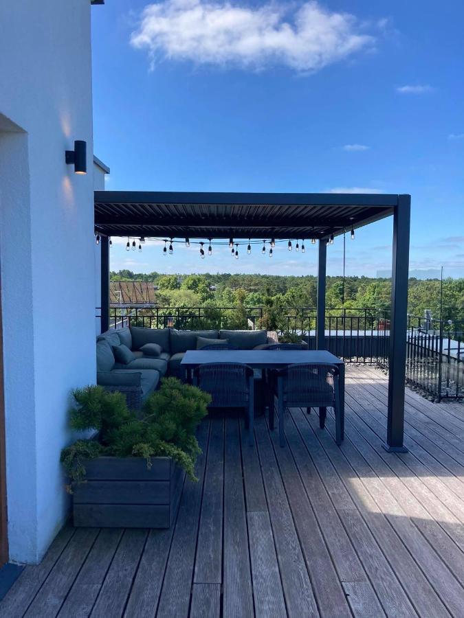 Апартаменты Sea View Penthouse Terrace Palanga Old Town Экстерьер фото