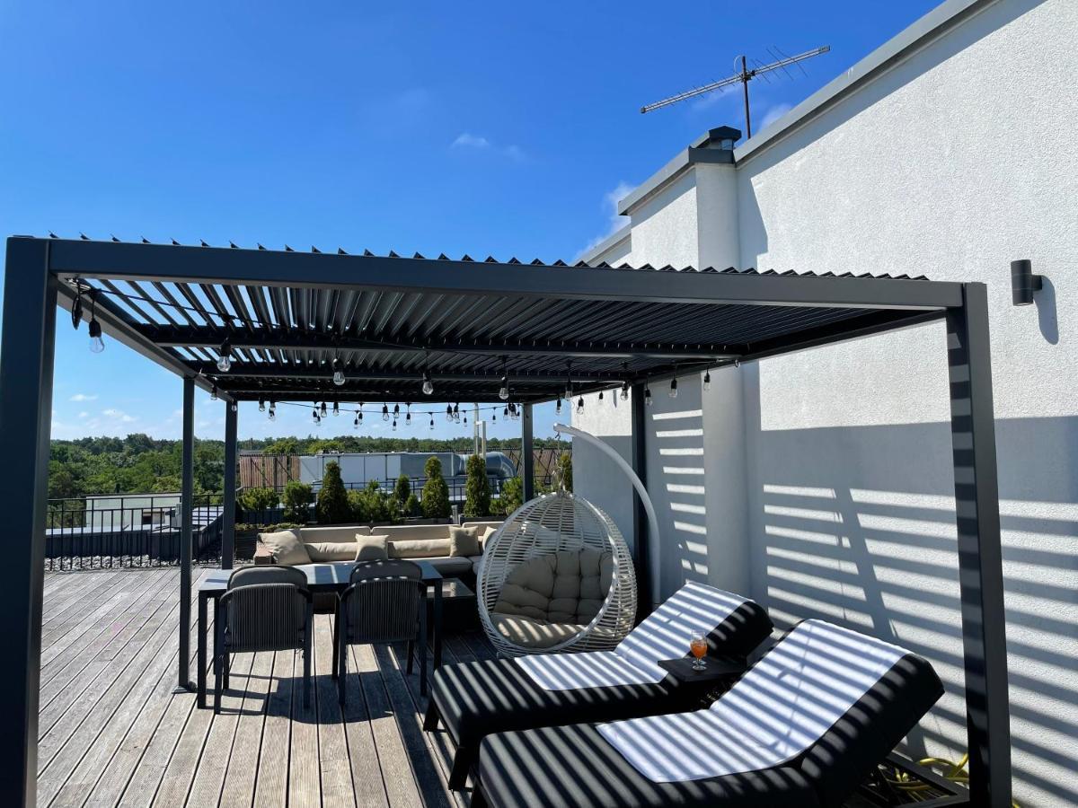Апартаменты Sea View Penthouse Terrace Palanga Old Town Экстерьер фото