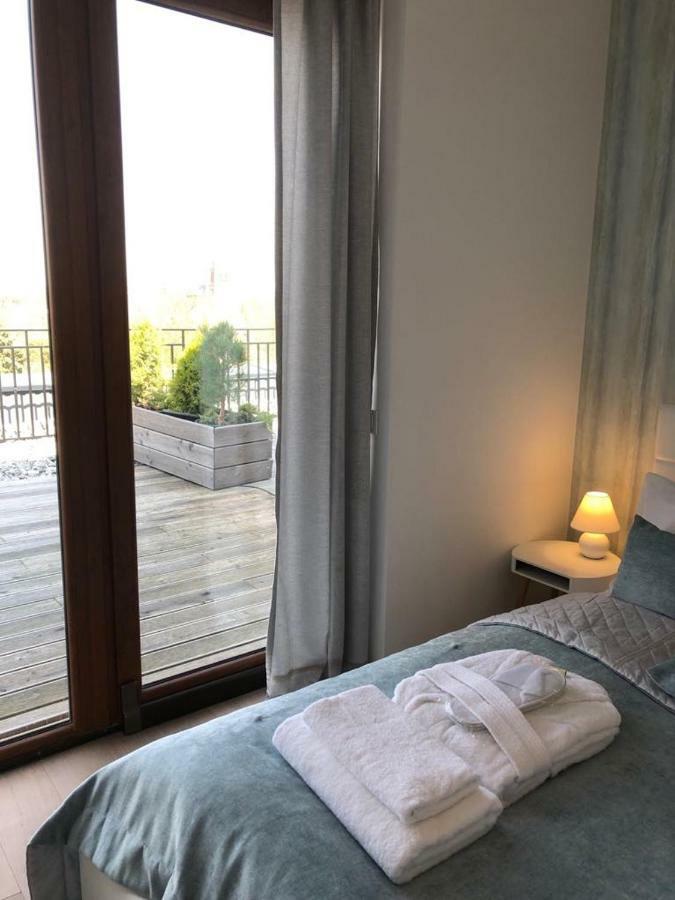 Апартаменты Sea View Penthouse Terrace Palanga Old Town Экстерьер фото