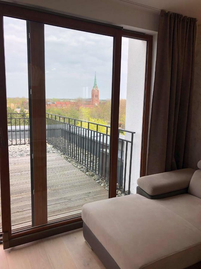 Апартаменты Sea View Penthouse Terrace Palanga Old Town Экстерьер фото