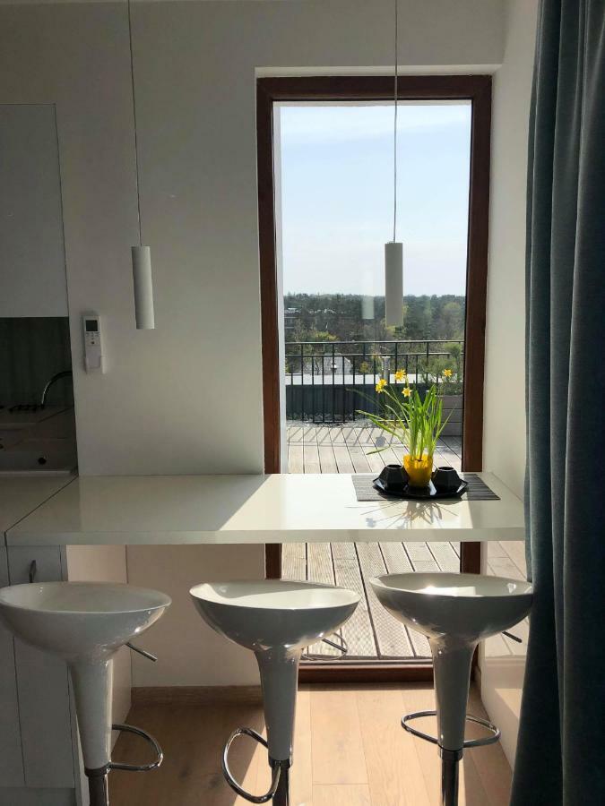 Апартаменты Sea View Penthouse Terrace Palanga Old Town Экстерьер фото