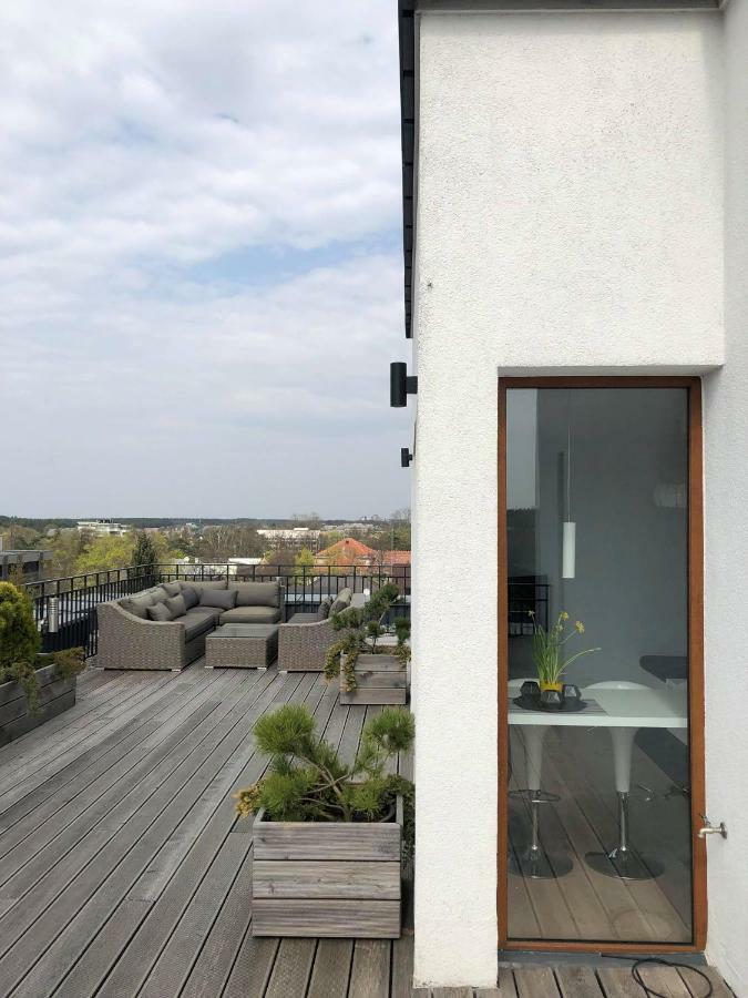 Апартаменты Sea View Penthouse Terrace Palanga Old Town Экстерьер фото