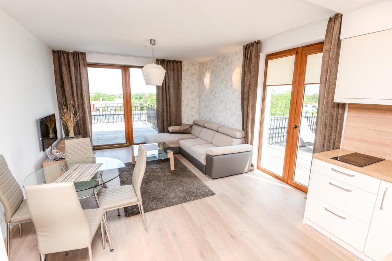 Апартаменты Sea View Penthouse Terrace Palanga Old Town Экстерьер фото