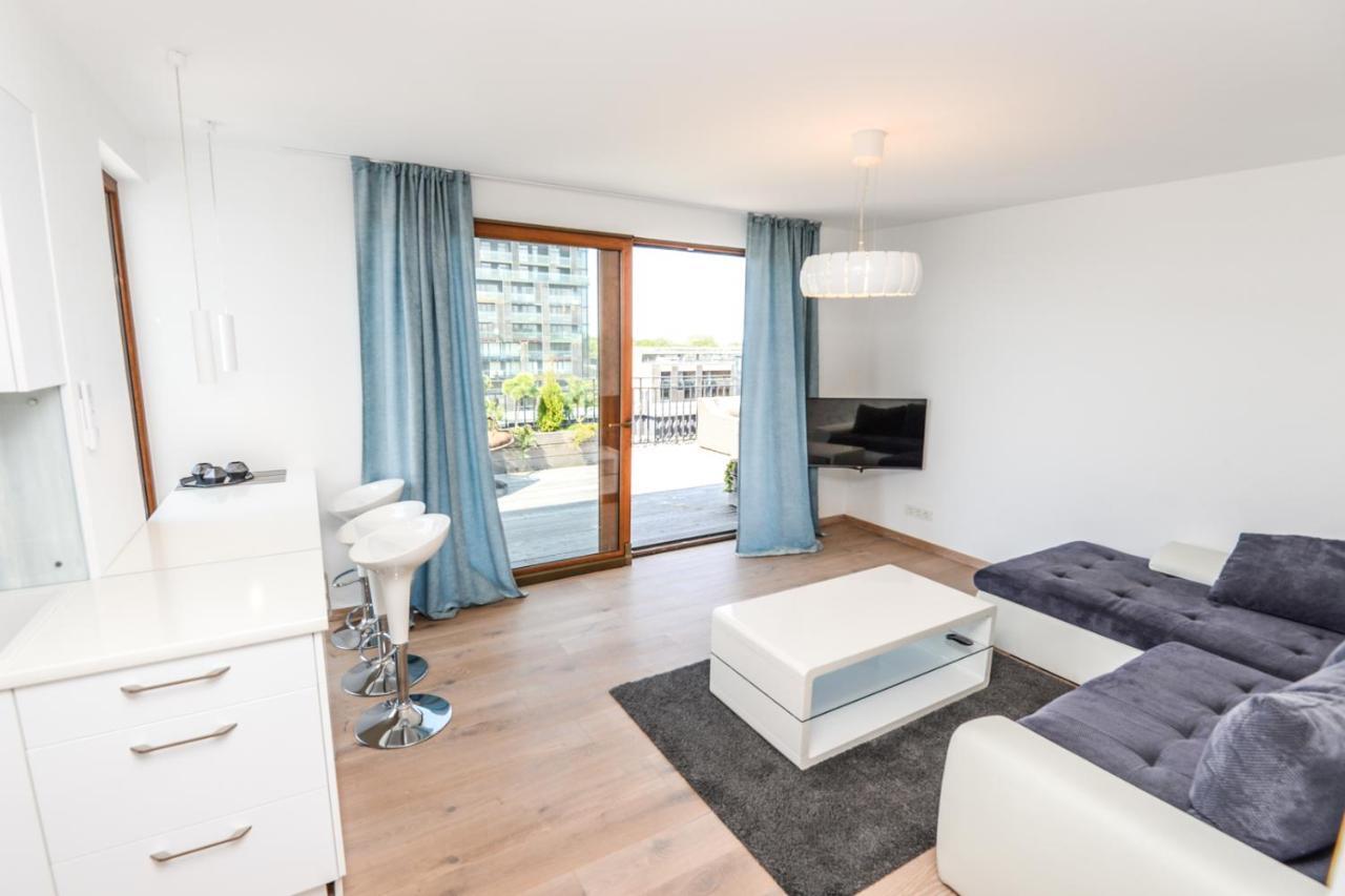 Апартаменты Sea View Penthouse Terrace Palanga Old Town Экстерьер фото